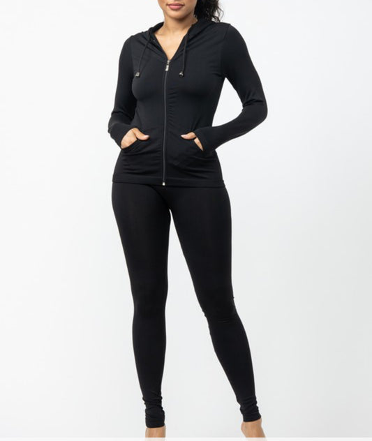 Track Suit (Black )Regular and Plus size